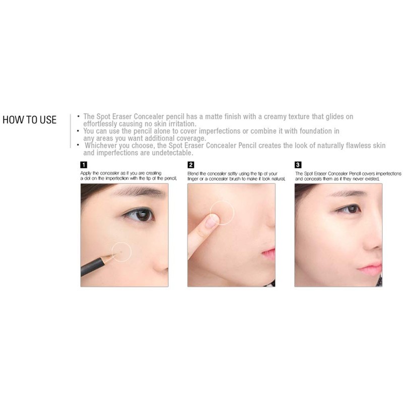 MustaeV/Mastev Spot Eraser Concealer Pencil (01.Pure Beige)