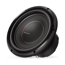 Pioneer TS-D10D4 - Powerful 10-inch Subwoofer, 1500 Watts Peak Power, Dual 4 Ohms Voice Coilfor Deep Bass Sound