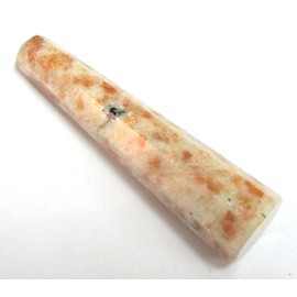 CRYSTALMIRACLE Sunstone Obelisk Generator Point Crystal Healing Reiki FENG Shui Gift Metaphysical Gemstone Positive Energy Peace Meditation Handcrafted Love Spiritual Power VAASTU