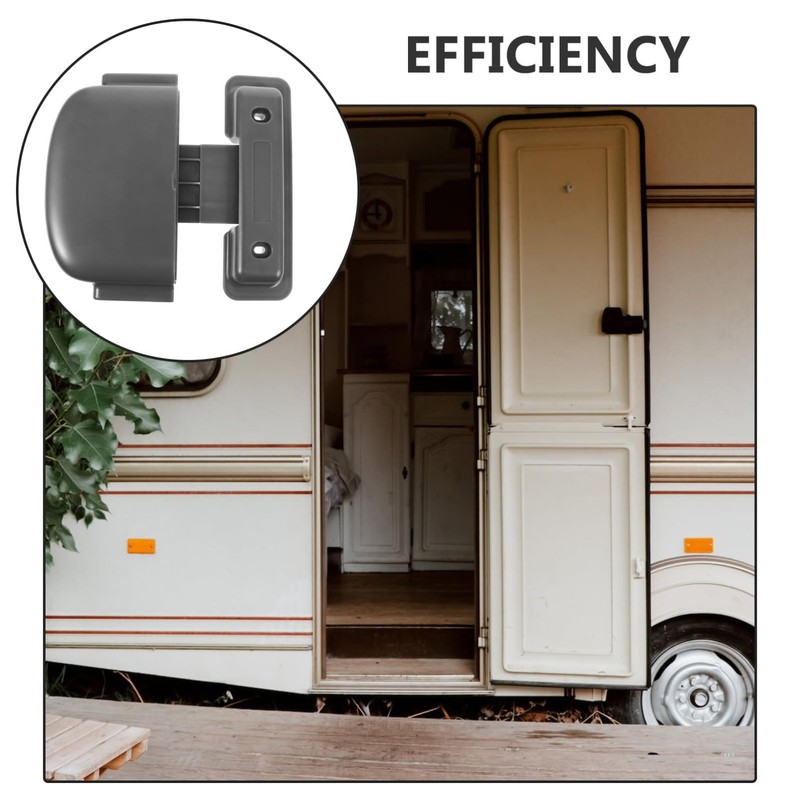 Mobestech Replacement Safety Buckle Camper Refrigerator Door Lock for Rvs