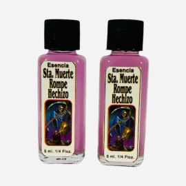 2PACK- Santa Muerte Rompe Hechizo Esencia Esoterica - Holy Death Brake Spells