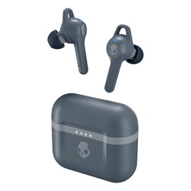 Skullcandy Audifonos Inalámbrico Indy EVO True Wireless IN-Ear IN Ear, Gris Frío, Talla Única