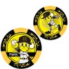 HOKUSHIN TRADING MK0474 Golf Ball Marker Hanshin Tigers Tip Marker