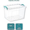 Best House| Plastic Storage Box with Clips & Lid |