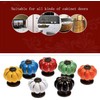 Mgoodoo 10 x Green Ceramic Door Knobs for Cupboard Cupboard