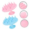 LALAFINA 2pcs Scalp Massager Brush Massage Function for Head Washing