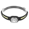 Silicone Headlamp Adjustable Light USB Charging COB Sensing Lamp for