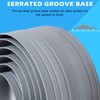 Universal Garage Door Seals Bottom Rubber Weather Stripping Threshold Seal