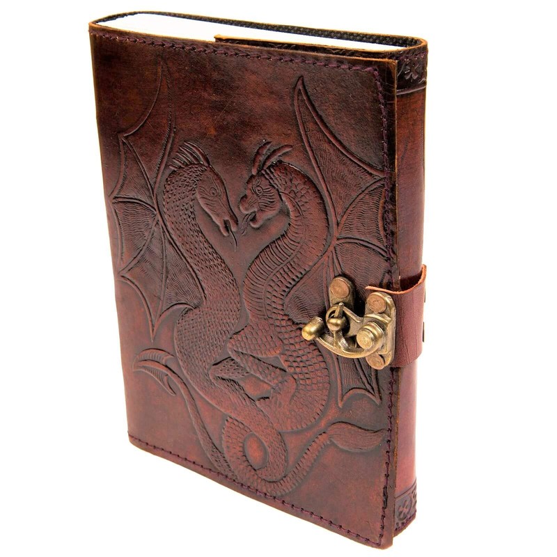 URBAN LEATHER Dungeons and Dragons DND Journal for Men Women