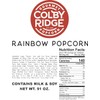 Colby Ridge Gourmet Craft Popped Gluten Free Popcorn Bulk Sized