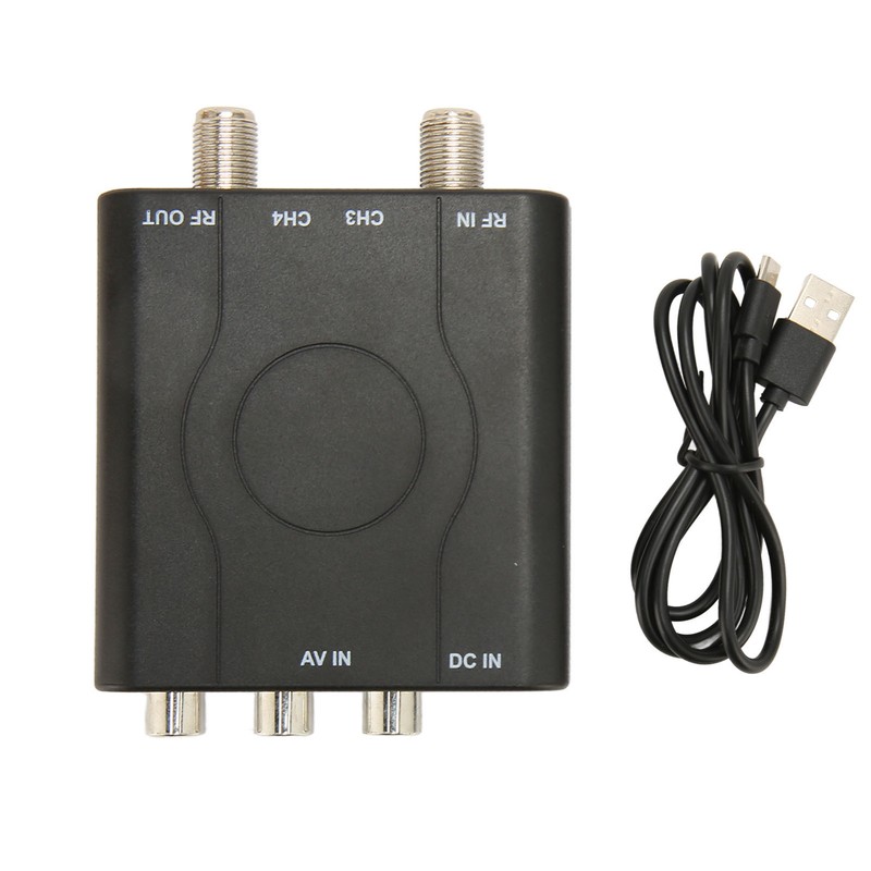 M61A RF Modulator Professional Supports NTSC Formats Video Sound HD