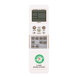 VINABTY K-1038E Replacement Remote Control K-1038E AC Remote Control Replacement for K-1038E Universal Air Conditioner Remote Control 1000 in 1 A/C Controller Remote Controller
