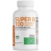 Bronson Super B 100 Vitamin B Complex Sustained Release Contains