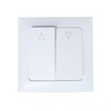 Flush-Mounted Roller Shutter Switch for Roller Shutters and Blinds with