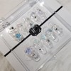 [Handmade Nail Tips] Clear Bubble - Coffin Egg / [수제네일팁]