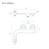 Swiss Madison Aqua Non-Electric Bidet Toilet Attachment in Glossy Black