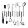Berglander Cooking Utensil Set 12 Piece Stainless Steel Kitchen Tool