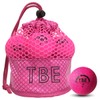 TOBIEMON T-AMZ-MP Golf Balls, Visibility, Fluorescent Matte Color, R&A Certified