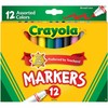 Crayola® Broad Line Markers, Assorted Classic And Bright Colors, Box