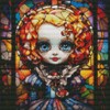 Amiiba Pre Printed Cross Stitch Kits for Adults, Doll 11ct