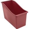 Teacher Created Resources Deep Rose Plastic Book Bin 6-Pack (TCR2088750)