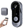 Yakiter Video TimbYakiter Video Timbre Inteligente,Mbre Inalambrico Exterior con Camara,170°Gran