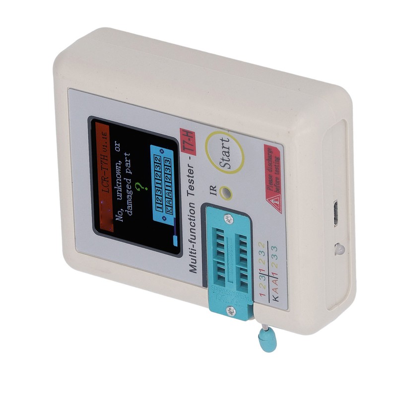 Transistor Meter High Accuracy LCD Display Automatic ESR Tester for