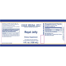 Pure Herbs: Royal Jelly -  4 oz.