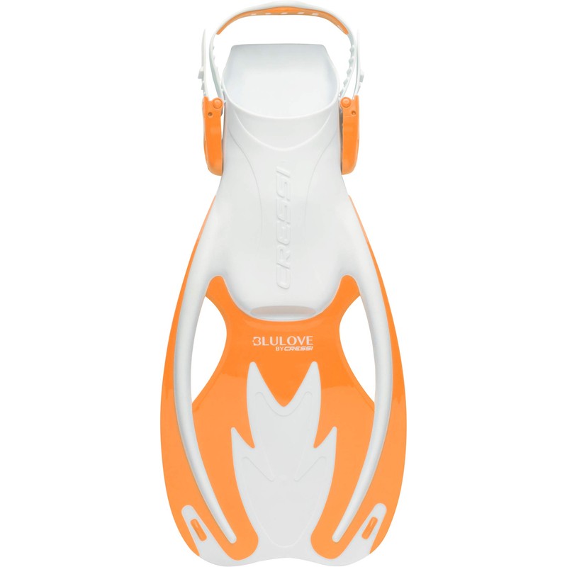 Cressi Rocks fins, White/Orange, L/XL