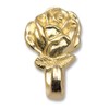 OOK 53510 Rose Push Pins, Tool-Free Lightweight Hangers, Brass, (2