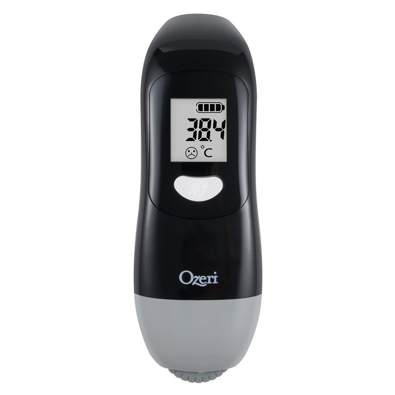 Ozeri Forehead Thermometer, ISO 80601-2-56 Medical-Grade with Silent Fever Alarm