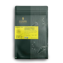 Luxmi Estates Chamomile Herbal Tea 100g Loose Tea | Herbal Tea | Caffeine-Free | Single Ingredient | 50 Cups Bulk Pack