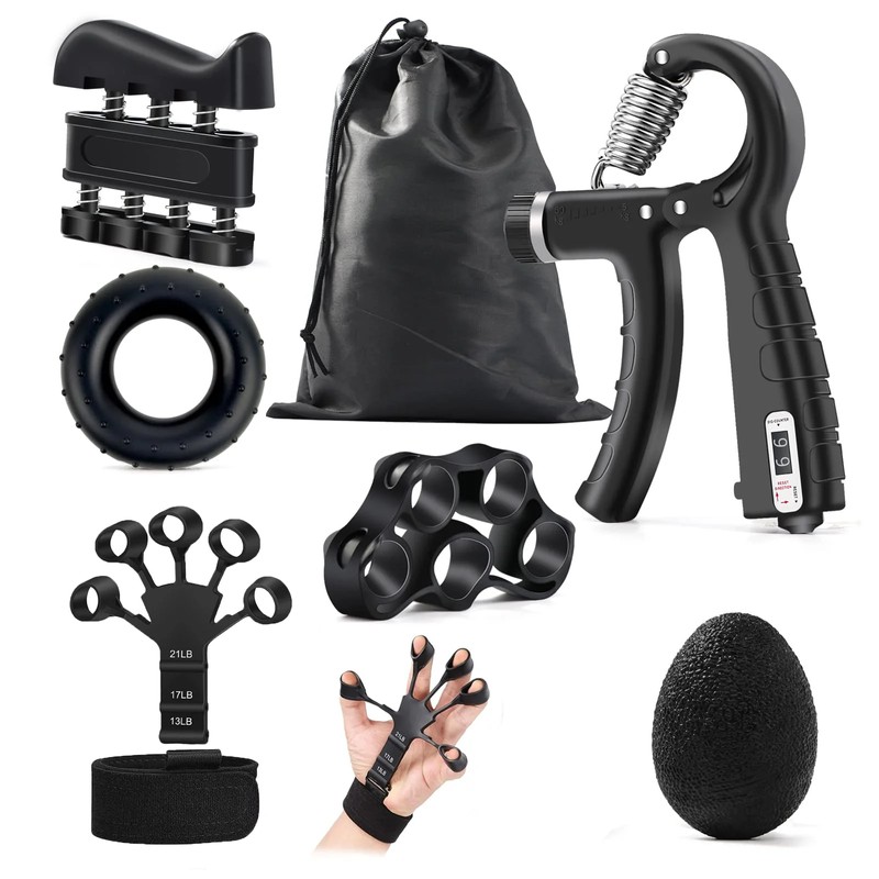 Adjustable Grip Strength Trainer for Hand Workouts – 5–60kg Finger