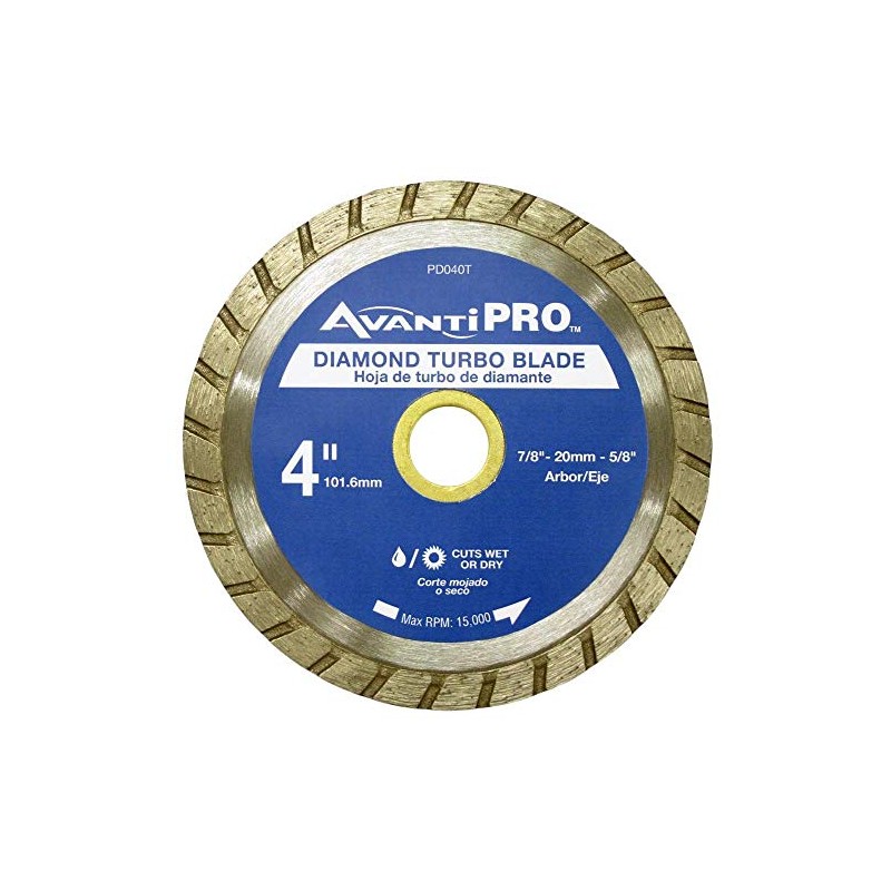 Avanti Pro Avanti Pro 4 in. Turbo Diamond Blade