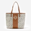 ML Marleylilly Monogrammed Leopard Tote Bag - Vegan and Durable