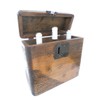 Rustic Wine Box - Handmade with Solid Wood