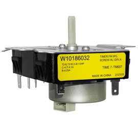 W10186032 Dryer Timer Compatible with Kenmore 7MKGDS400DW0, 11075102311, 11075202310, 11065132411, 11062342511, 11072342511, Replacement for WPW10186032VP, 2116926, OEM24066178, PS3500198, FIX3500198