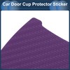 INFINAUTO 3D Car Door Handle Scratch Protector, 90x100mm Car Door