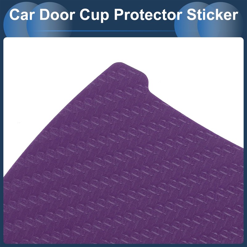 INFINAUTO 3D Car Door Handle Scratch Protector, 90x100mm Car Door