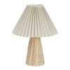 Cute Small Table Lamp, Rattan Bedside Lamp, Modern Bedside Nightstand