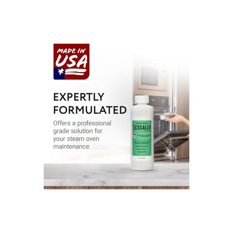 IMPRESA Steam Oven Descaling Solution - Keep Your Oven Efficient