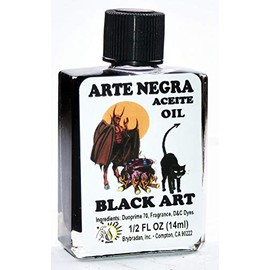 1 PIECE BRYBRADAN BLACK ARTS SPIRITUAL OIL ARTE NEGRA ACEITE ESPIRITUAL -1/2 FL OZ 14.7ML