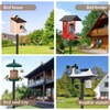 77 Inch Heavy Duty Smart Bird Feeder Pole for Outdoors