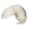 Chunxiao Luxe Fox Fur Tail Keychain - Fashion Accessory with