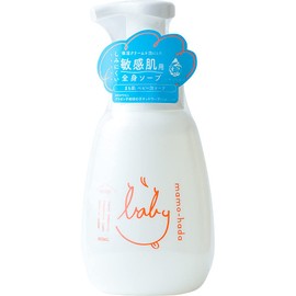 Momoskin Baby Foam Soap, 13.5 fl oz (400 ml), Whole Body Foaming Soap, Additive-free, For Babies, Kids, Moms, Kids, For Sensitive Skin, Highly Moisturizing