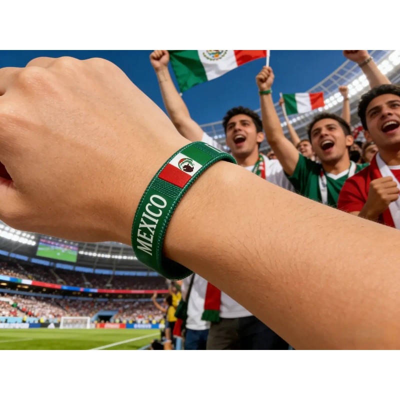 Pulsera Con Bandera De La Copa Mundial De La Fifa