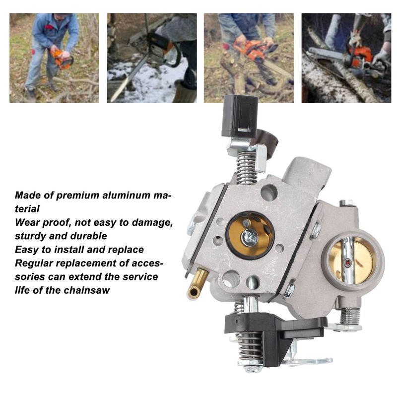 Chainsaw Carburetor Aluminum Chainsaw Engine Carb Replacement for MS311 MS311Z