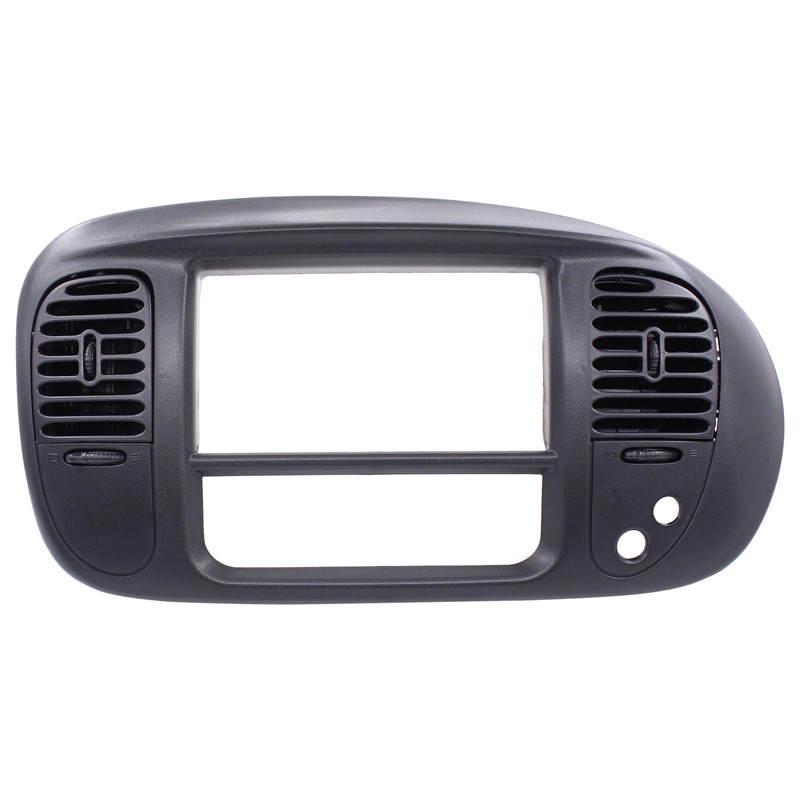 MOTOKU Black Center Dash Radio Air Vent Climate Panel Bezel