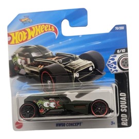 Hot Wheels HW50 Concept, Rod Squad Series, Black Die-Cast Car, 6/10, 70/250