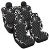 Howilath Cow Print 4 Pieces Car Seat Covers Full Set